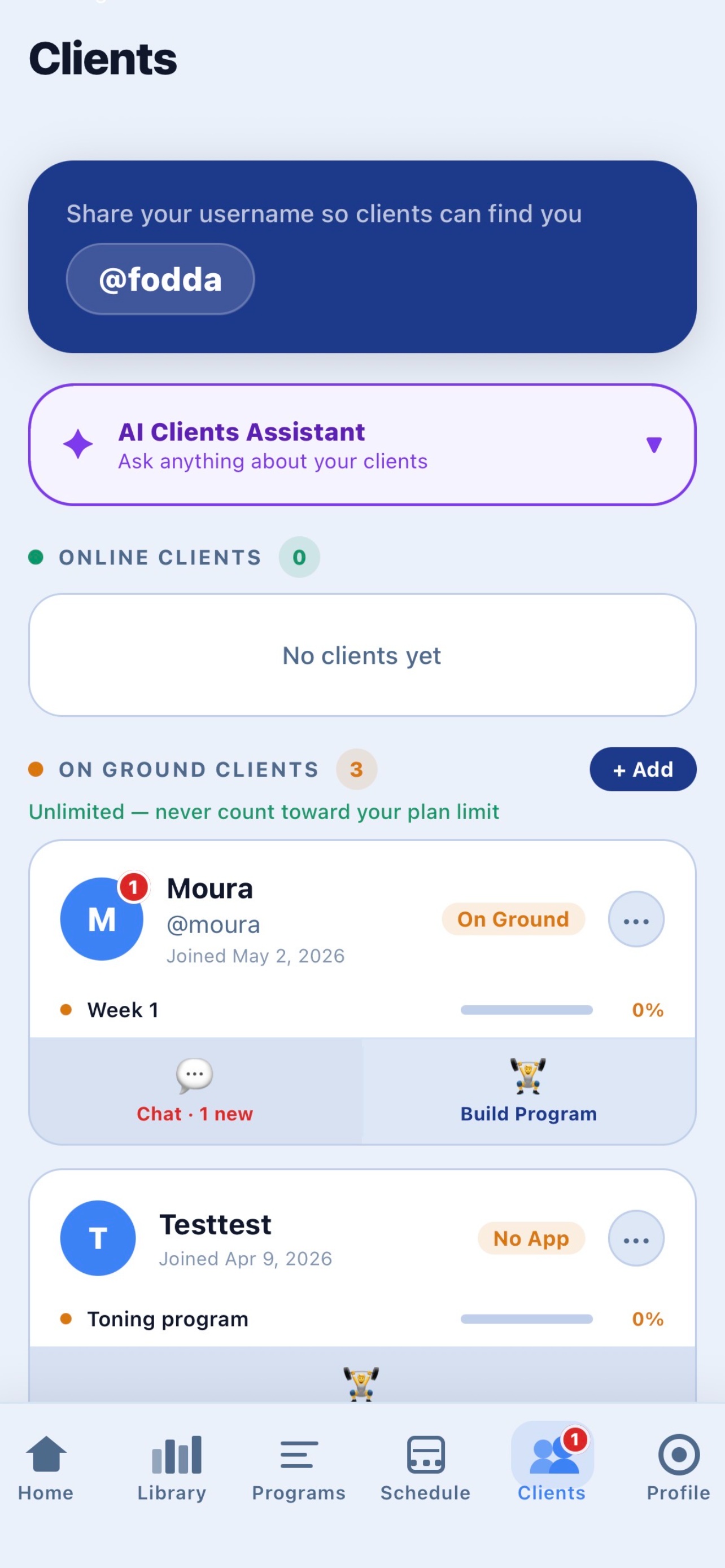 Coachera App Screenshot 3