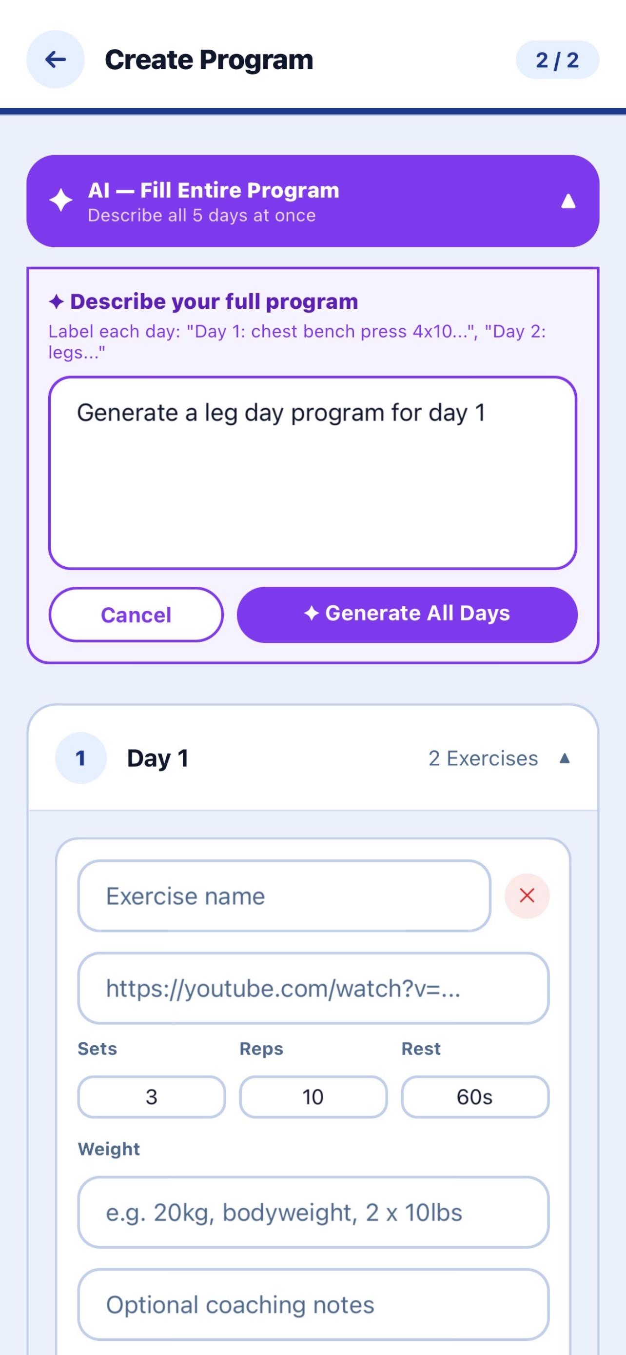 Coachera App Screenshot 5