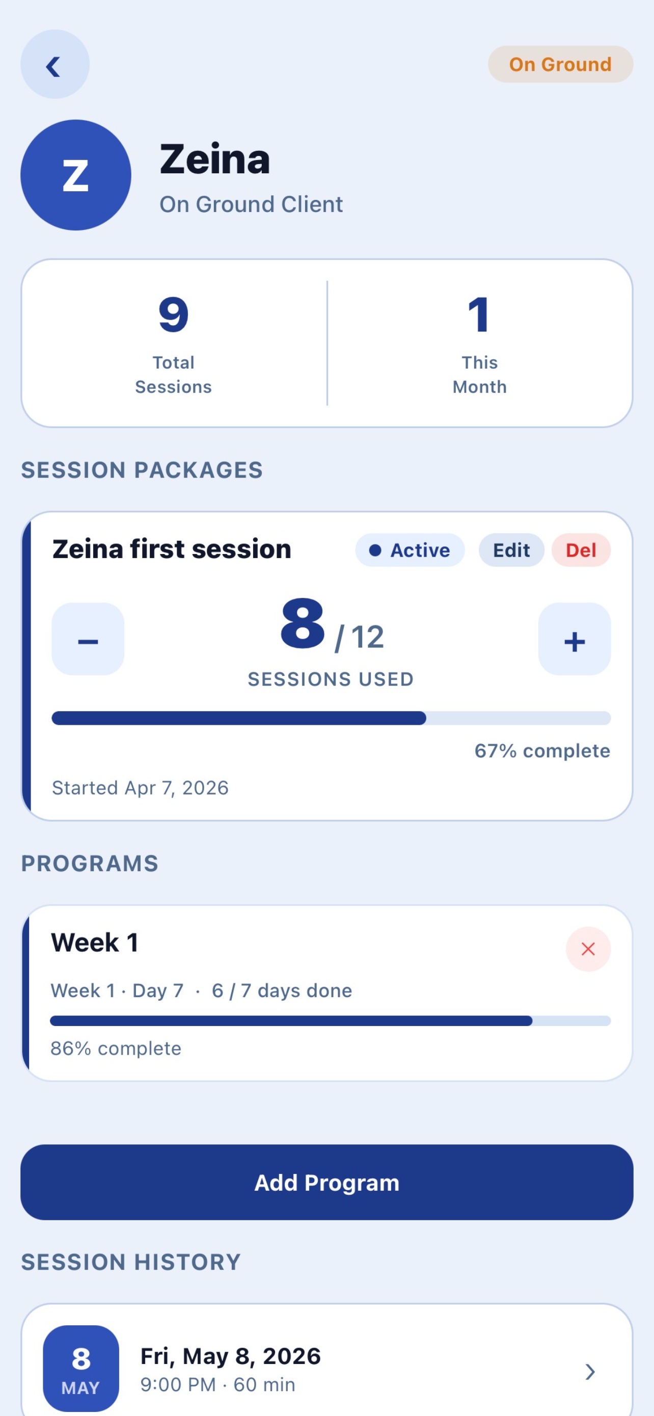 Coachera App Screenshot 9